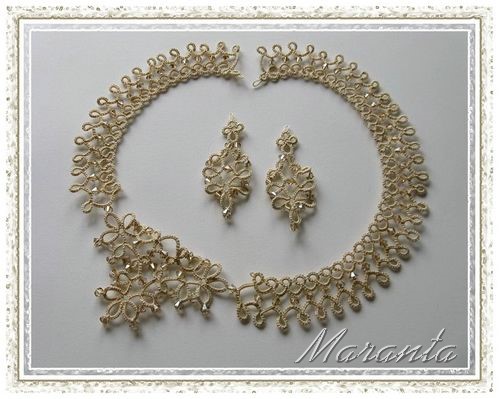 swarovski frywolitka